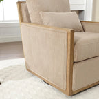Fauteuil pivotant Camel Modern 26.8