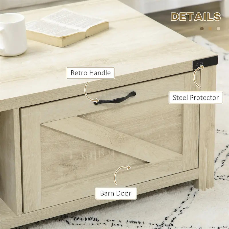 Table basse de ferme