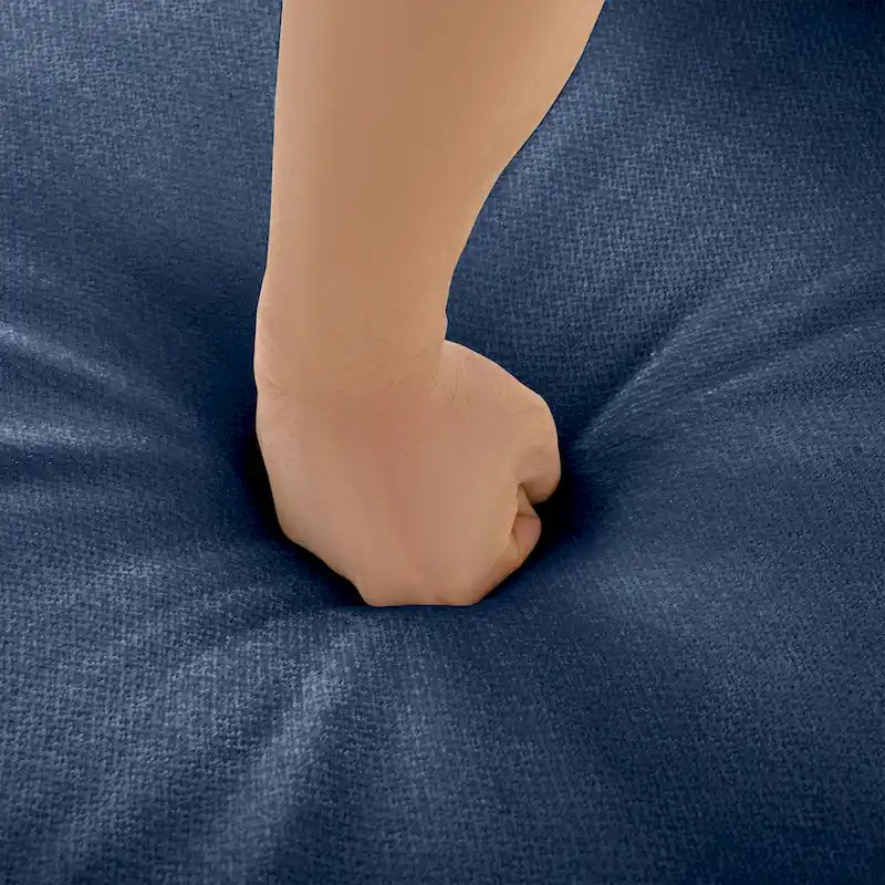 Canapé d'angle modulaire en forme de L, revêtu de chenille, avec assise de rangement, combinaison à monter soi-même.