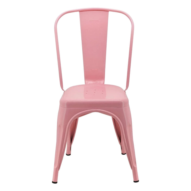 Chaises sans accoudoirs style industriel pour restaurants et cafés - Vente en gros (lot de 10)