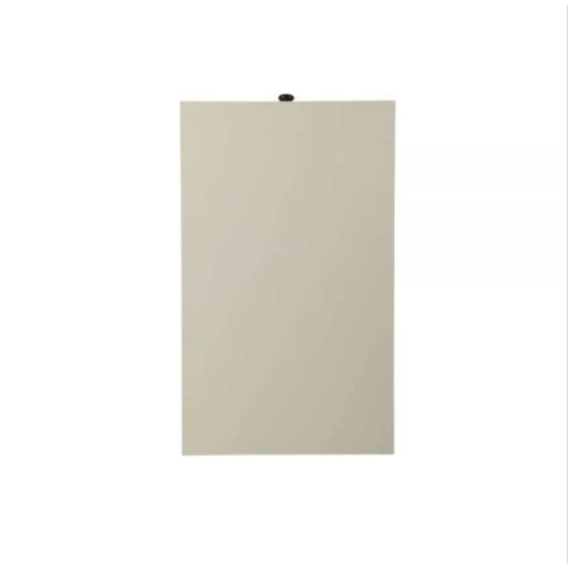 Table d'appoint rectangulaire en bois de 58 cm (23 po) avec deux étagères de rangement et un tiroir, idéale pour le salon - Dimensions : 33 cm (13 po) L x 56 cm (22 po) l x 58 cm (23 po) H