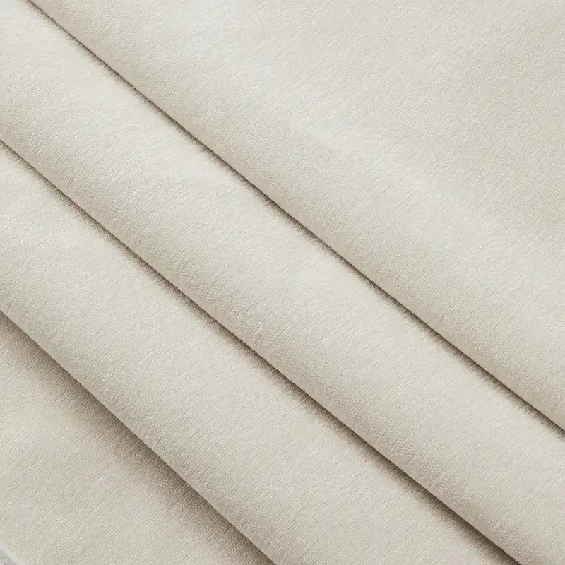 Canapé d'angle 2 places en chenille 83,4 avec poufs