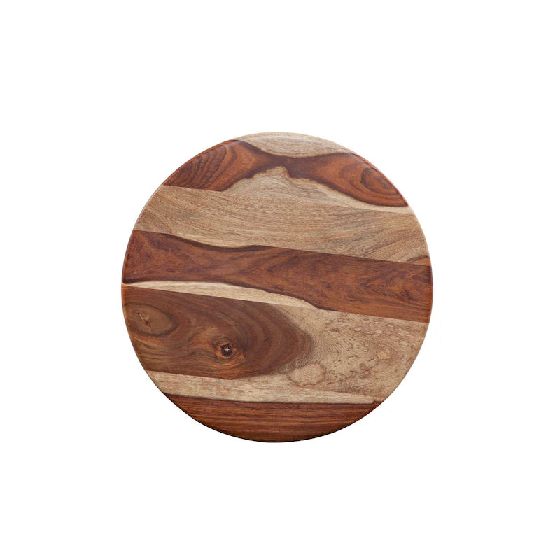 Table en C Union en bois massif et métal