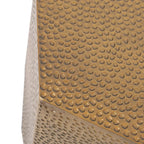 Table d'appoint géométrique en fer martelé Pamsha par Christopher Knight Home