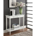 Convenience Concepts French Country 1 Drawer Hall Table with Shelf