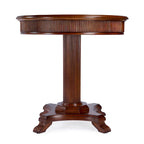 Table d'entrée Ellsworth 36 à piédestal nervuré