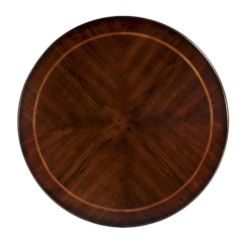 Table d'entrée Ellsworth 36 à piédestal nervuré