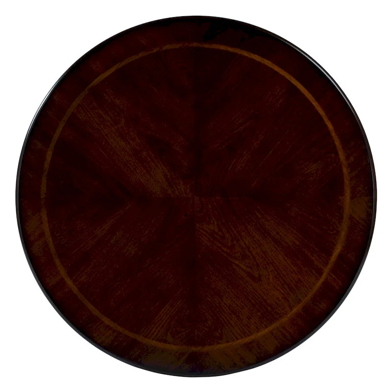 Table d'entrée Ellsworth 36 à piédestal nervuré