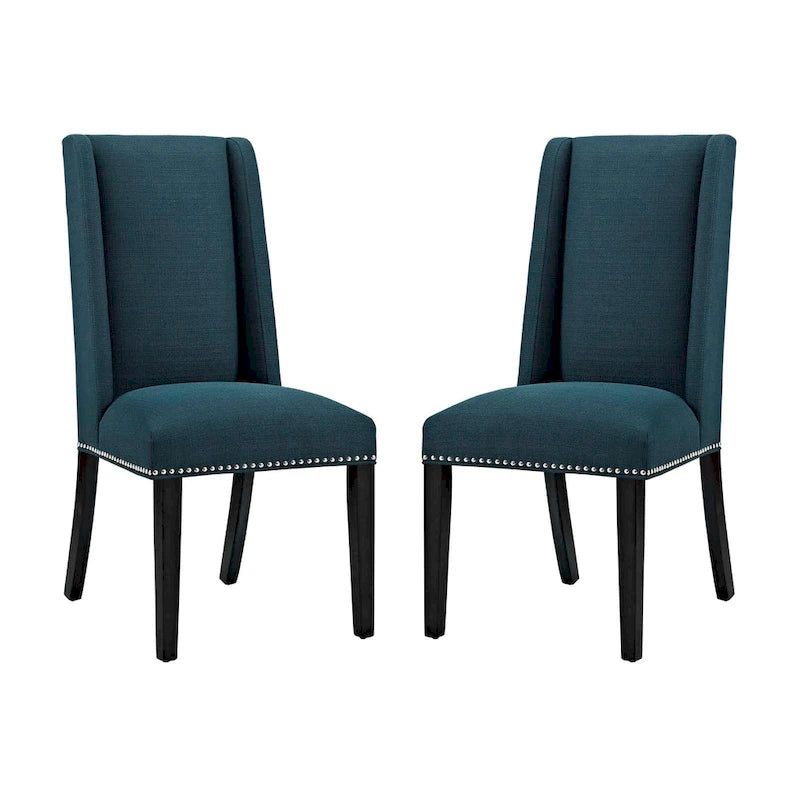 Chaises de salle à manger Modway Baron en tissu (lot de 2)