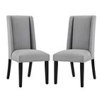 Chaises de salle à manger Modway Baron en tissu (lot de 2)