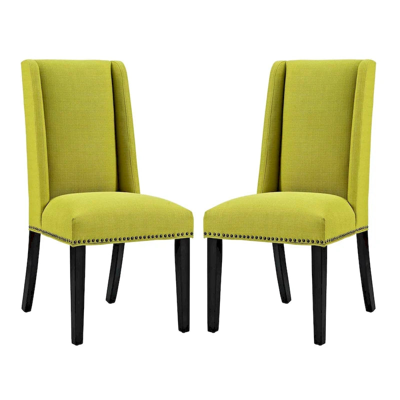 Chaises de salle à manger Modway Baron en tissu (lot de 2)