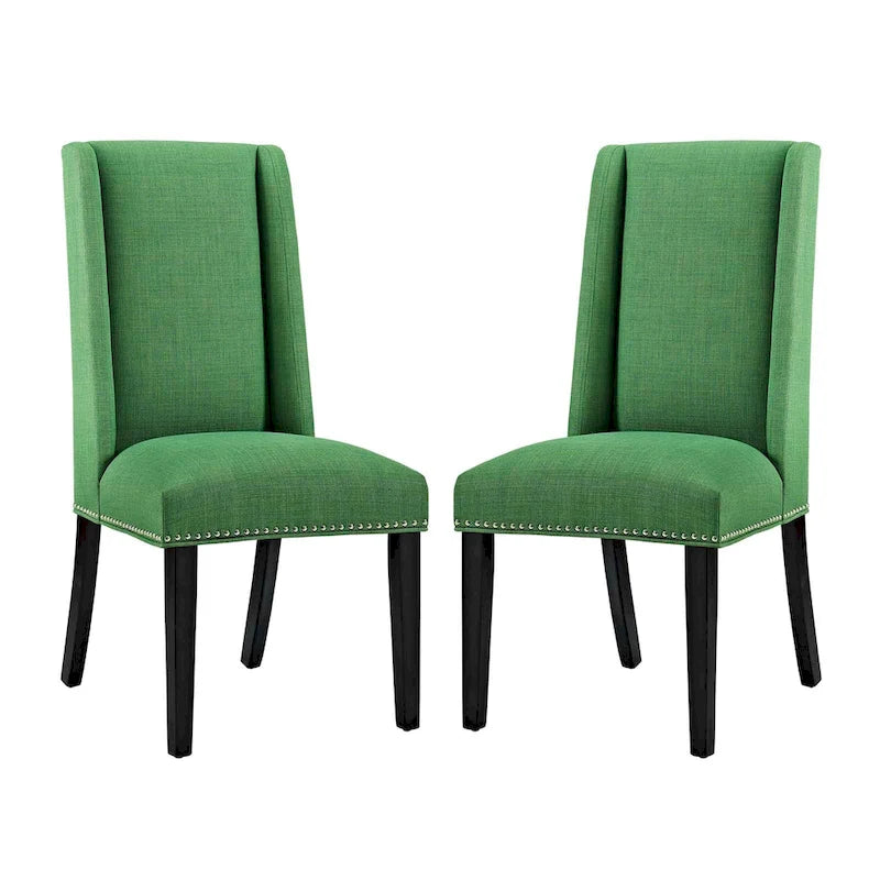 Chaises de salle à manger Modway Baron en tissu (lot de 2)