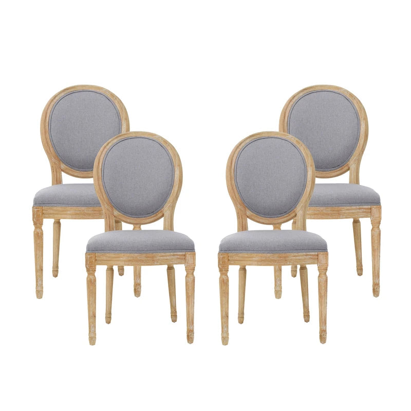 Chaises de salle à manger Phinnaeus style campagne française (lot de 4) par Christopher Knight Home