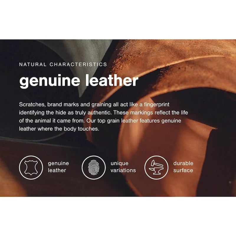 Fauteuil d'appoint en cuir style moderne du milieu du siècle, signé Ashley Puckman - 74 cm (L) x 80 cm (P) x 87 cm (H)