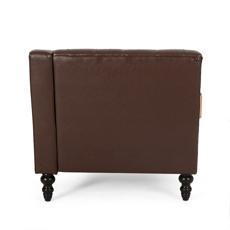 Canapé d'angle Furman contemporain capitonné par Christopher Knight Home