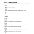 Table de salle à manger ronde INK+IVY Kennedy 44 - Noyer