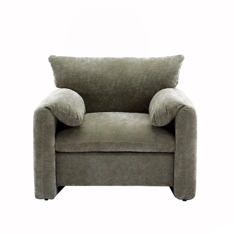 Fauteuil d'appoint surdimensionné