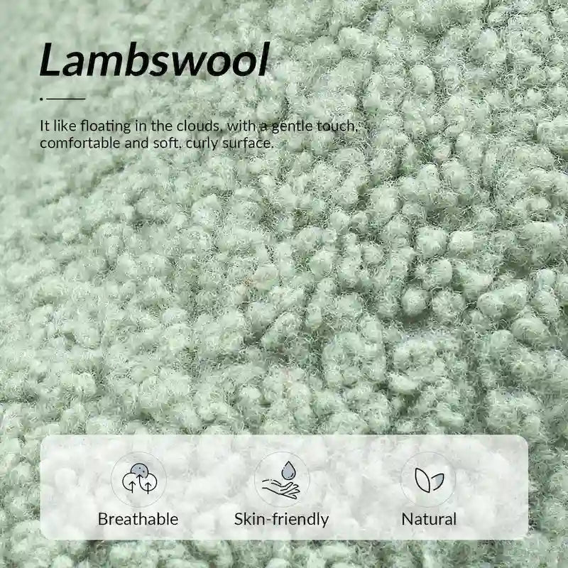 Fauteuil Sheila moderne 30W en boucle avec pieds en bois massif, lot de 2, par HULALA HOME