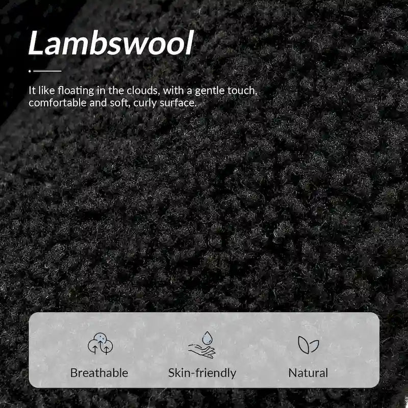 Fauteuil Sheila moderne 30W en boucle avec pieds en bois massif, lot de 2, par HULALA HOME