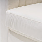 Fauteuil club avec fauteuil d'appoint rembourré moderne Pellebant