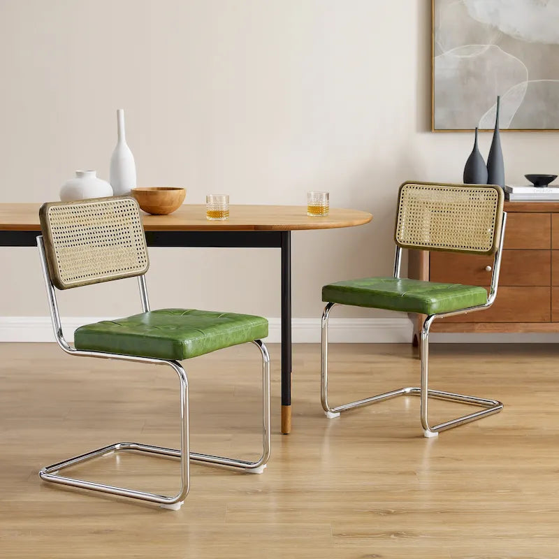 Chaises de salle à manger modernes rembourrées Art Leon (lot de 2)