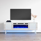 Cheminée électrique Laser WH-EF 63 cm et meuble TV