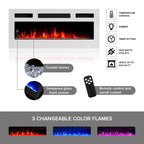 Cheminée électrique Laser WH-EF 63 cm et meuble TV