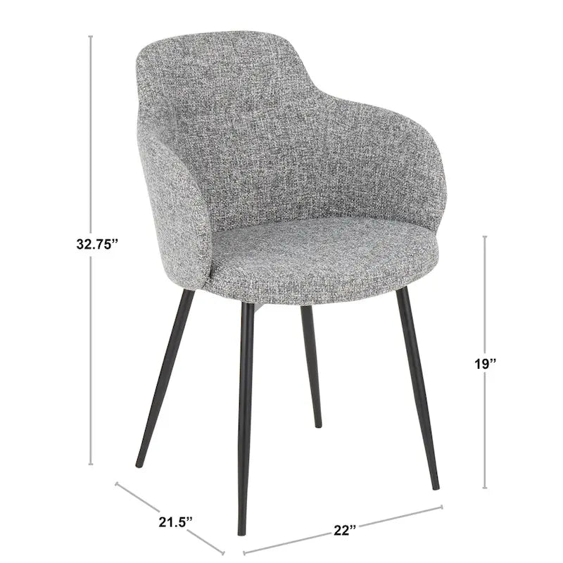 Fauteuil rembourré industriel Carson Carrington Iglabo