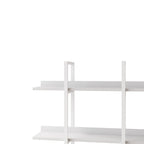 Bibliothèque à 5 niveaux pour bureau à domicile, étagère ouverte