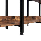 Bibliothèque à 5 niveaux pour bureau à domicile, étagère ouverte