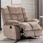 Fauteuil inclinable ergonomique manuel rembourré