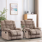 Fauteuil inclinable ergonomique manuel rembourré