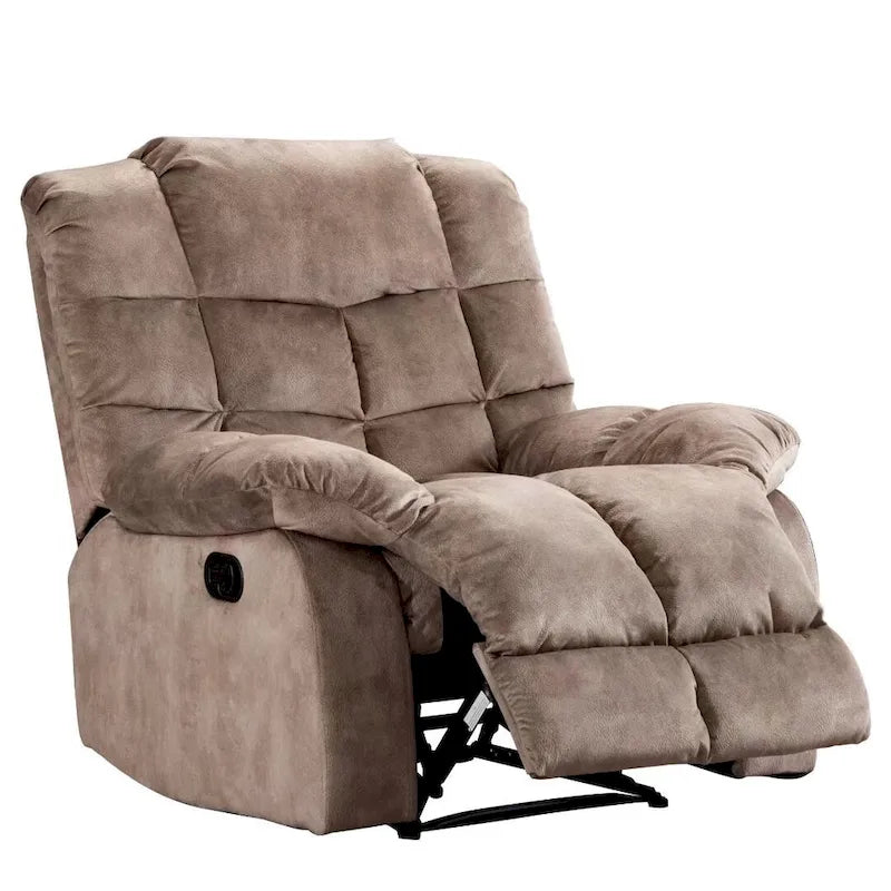 Fauteuil inclinable ergonomique manuel rembourré