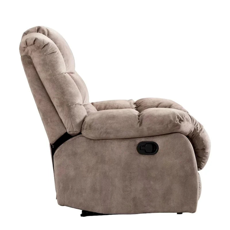 Fauteuil inclinable ergonomique manuel rembourré