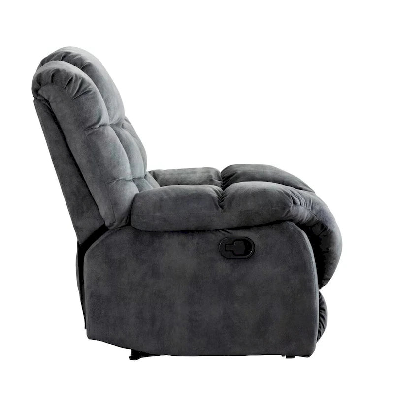 Fauteuil inclinable ergonomique manuel rembourré