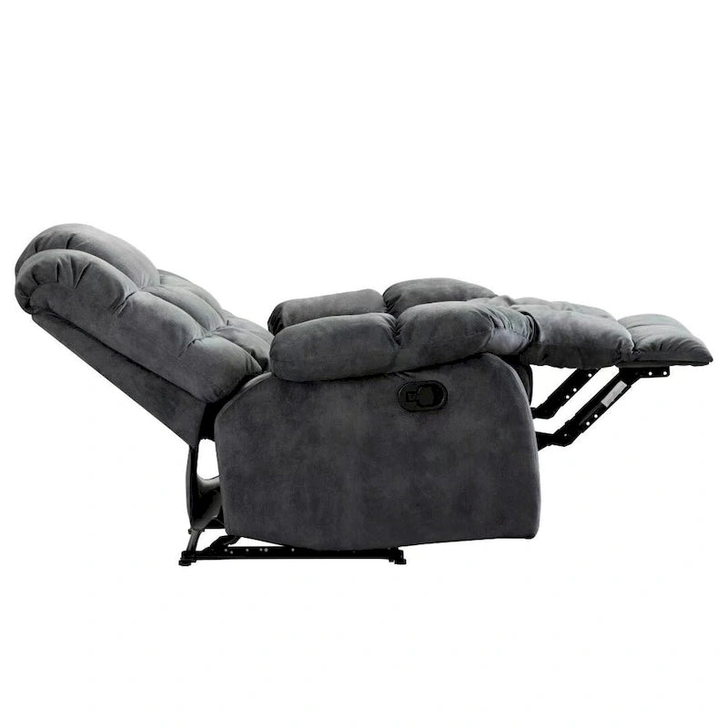 Fauteuil inclinable ergonomique manuel rembourré