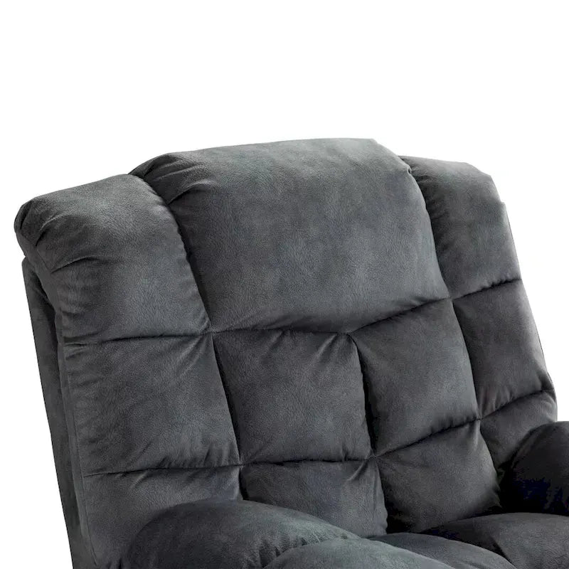 Fauteuil inclinable ergonomique manuel rembourré