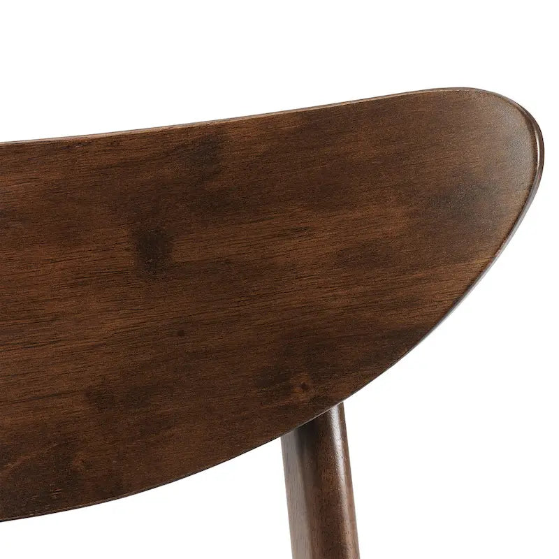 Ensemble de 2 chaises de salle à manger en bois Crosley Landon avec assise rembourrée - 84,4 cm (H) x 50,2 cm (L) x 50,2 cm (P)