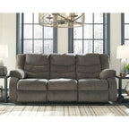 Tulen Contemporary Reclining Sofa Gray