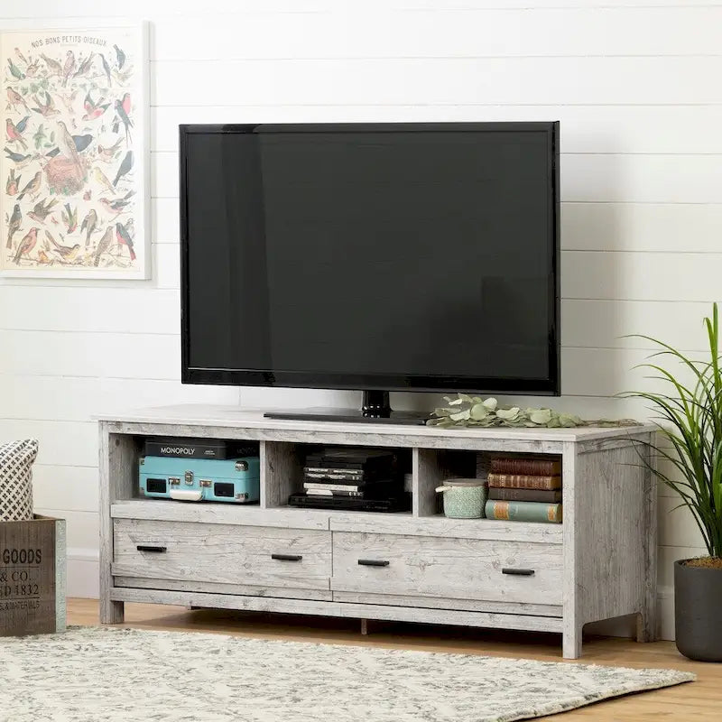 South Shore Exhibit TV Stand for TVs up to 60