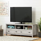 South Shore Exhibit TV Stand for TVs up to 60