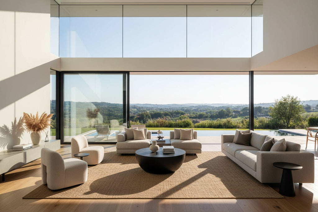 Uttermost Lark Ebony Coffee Table - 42W x 16H x 42D