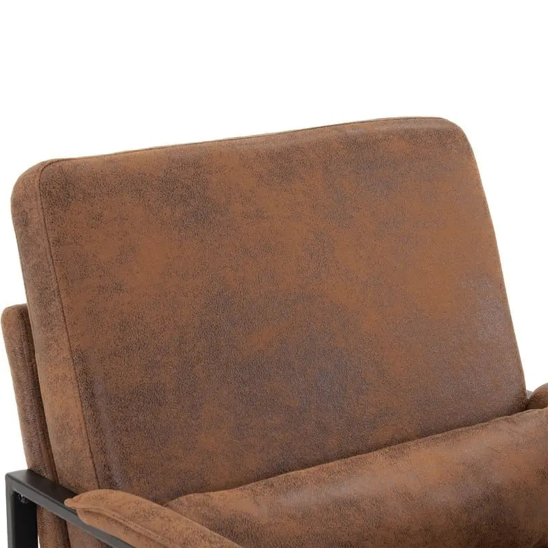 Fauteuil de loisirs moderne à cadre en fer simple