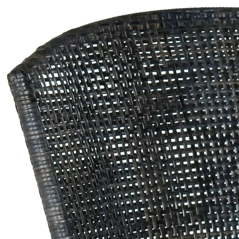 Chaises de salle à manger noires SAFAVIEH Iroda (lot de 2) - 44,5 x 55,4 x 84,6 cm - 45,7 x 55,9 x 83,6 cm (L x P x H)