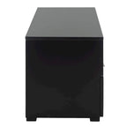 Meuble TV SAFAVIEH Kaitlyn à 2 tiroirs et 1 étagère (compatible avec les téléviseurs à écran plat jusqu'à 55 pouces) - 48 po L x 16 po P x 17 po H