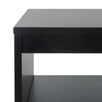 Meuble TV SAFAVIEH Kaitlyn à 2 tiroirs et 1 étagère (compatible avec les téléviseurs à écran plat jusqu'à 55 pouces) - 48 po L x 16 po P x 17 po H