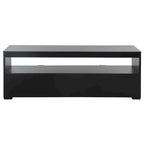 Meuble TV SAFAVIEH Kaitlyn à 2 tiroirs et 1 étagère (compatible avec les téléviseurs à écran plat jusqu'à 55 pouces) - 48 po L x 16 po P x 17 po H