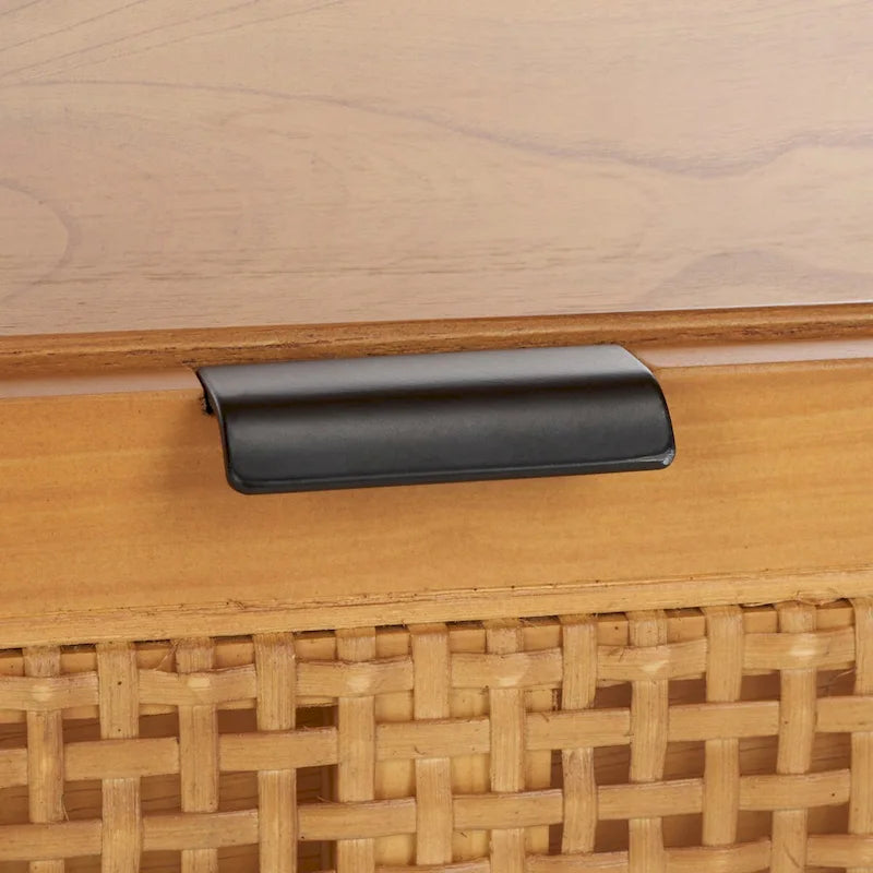 Meuble TV SAFAVIEH Kaitlyn à 2 tiroirs et 1 étagère (compatible avec les téléviseurs à écran plat jusqu'à 55 pouces) - 48 po L x 16 po P x 17 po H