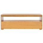 Meuble TV SAFAVIEH Kaitlyn à 2 tiroirs et 1 étagère (compatible avec les téléviseurs à écran plat jusqu'à 55 pouces) - 48 po L x 16 po P x 17 po H