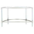 Console en acrylique Gunel de SAFAVIEH Couture - 120 cm (L) x 45 cm (l) x 73 cm (H)